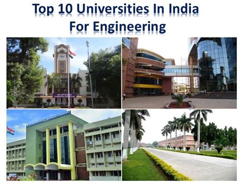 Top 10 Universities In India For Engineering | Engineering universities, Best engineering ...