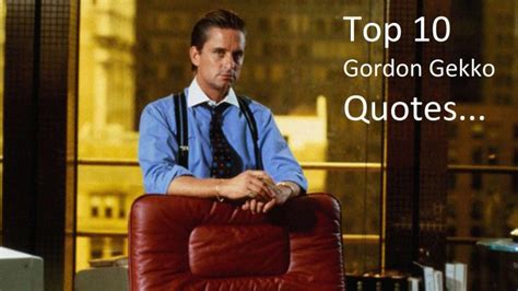 Gordon Gekko Quotes: They Will Change The Way You Invest