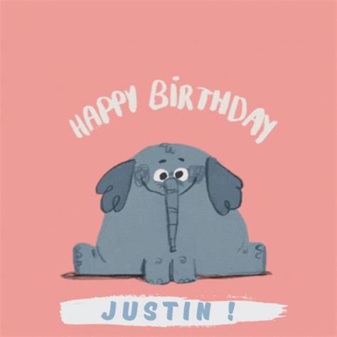 Happy Birthday Justin Gif