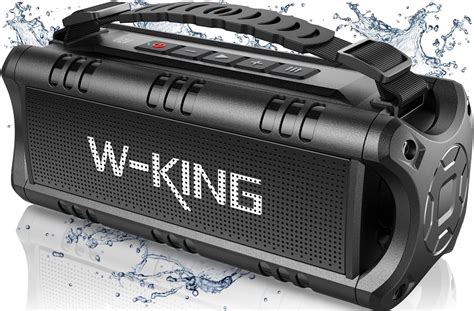 W-KING 30W Portable Bluetooth Speaker - Waterproof, Bass Boost, 24H Playtime in Nepal at NPR ...