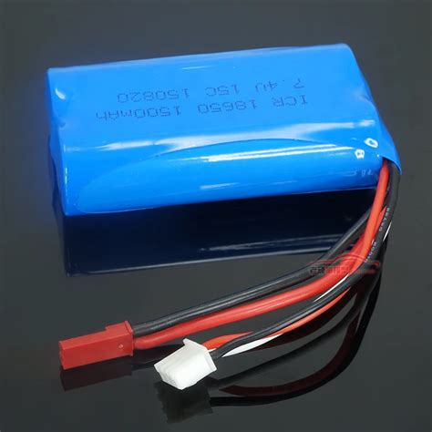 7.4V 1500mAh 15C lipo battery RC car helicopter battery GT2 power ...