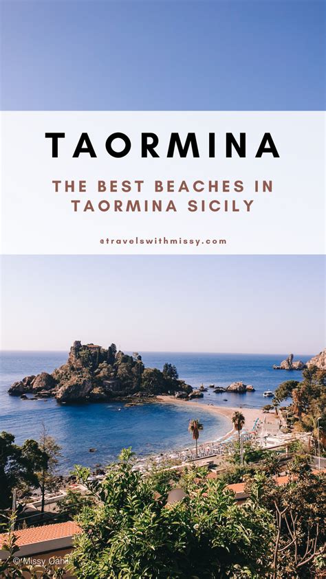 Explore The Best Beaches In Taormina (2024) - Travels with Missy - Travels With Missy