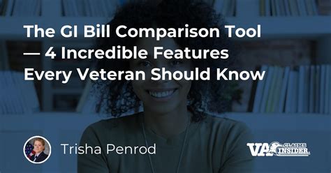 The GI Bill Comparison Tool — 4 Incredible Features Every Veteran ...