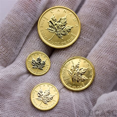 Buy 1/10 oz Canadian Gold Maple Leaf - Brilliant Uncirculated .9999 Fine 24kt (Random Year ...