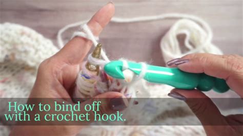 How to Cast Off with a Crochet Hook - Video Tutorial - YouTube