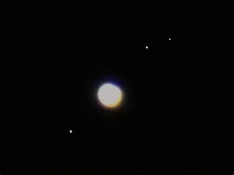 Telescope Skywatch: Jupiter moons through amature telescope