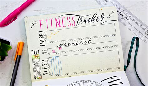 19 Best Bullet Journal Ideas for Workout Trackers and Weight Loss