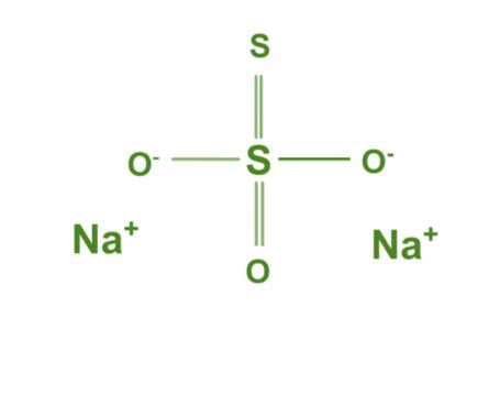 Formule de thiosulfate de sodium – Structure, propriétés, utilisations, exemples de questions ...