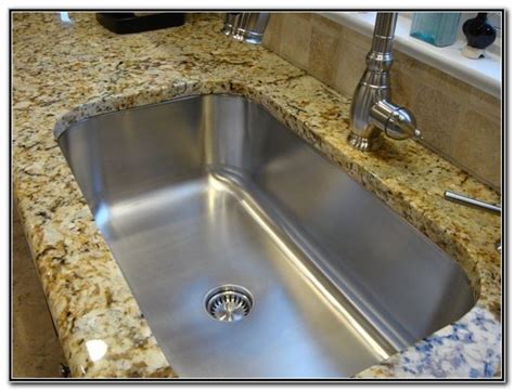 Undermount Bathroom Sink Installation Granite - Sink And Faucets : Home ...