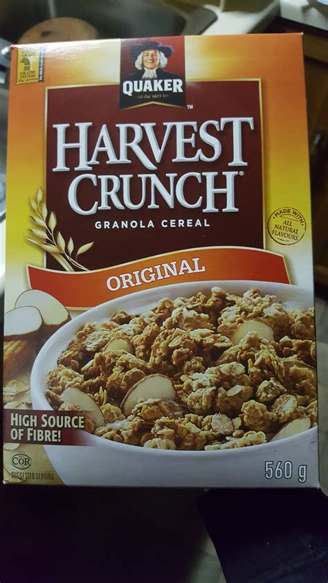 Harvest Crunch Original Granola Cereal reviews in Cereal - FamilyRated