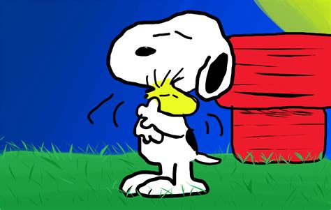 Warm Snoopy Hugs » drawings » SketchPort