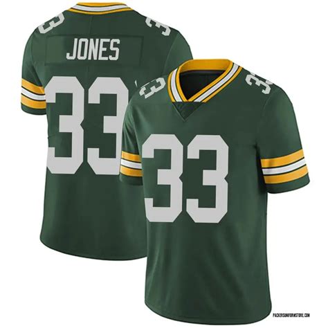 Nike Aaron Jones Green Bay Packers Men's Limited Green Team Color Vapor ...