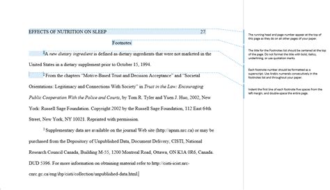 APA Footnotes - Writing Commons