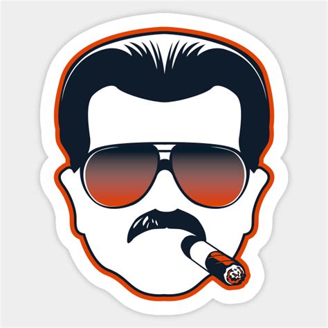 Mike Ditka Chicago Bears Coach - Mike Ditka - Sticker | TeePublic