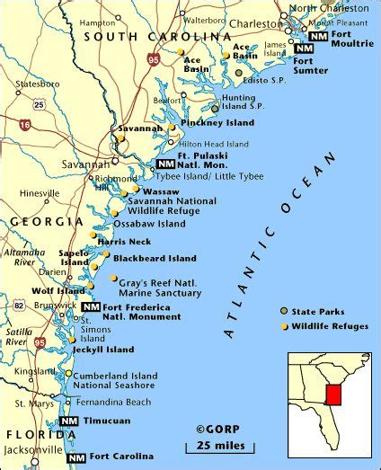 Map of the low country Pinned by heywardhouse.org | Hilton head island south carolina, South ...