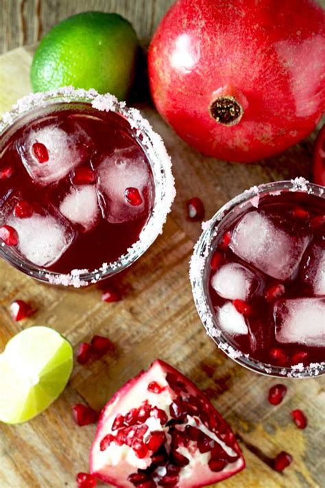 Pomegranate Margarita ~ The Best Margarita Ever! | Lemon Blossoms