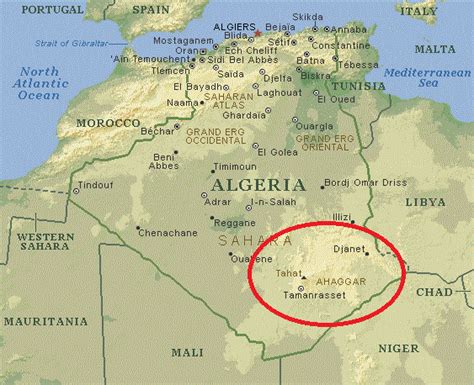 Montañas Hoggar | La guía de Geografía