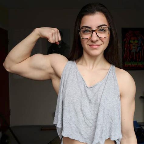 This amazing young lady is arm goals This incredible bodybuilder is ...