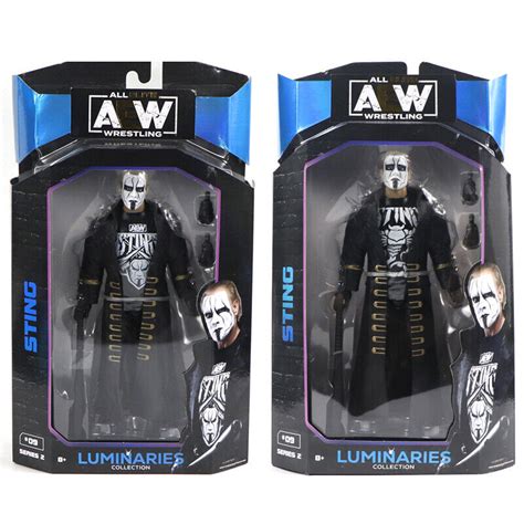 2 AEW Sting Unmatched Series 2 LUMINARES Figure RARE EXCLUSIVE elite wcw wwf wwe - lagoagrio.gob.ec