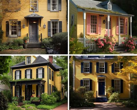 Shutter Colors For a Yellow House (Best Paint Combinations) - Designing Idea