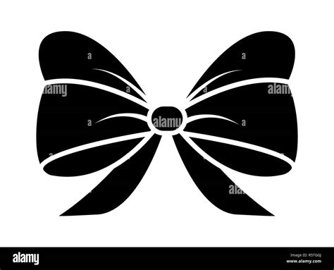 Ribbon Bow Silhouette