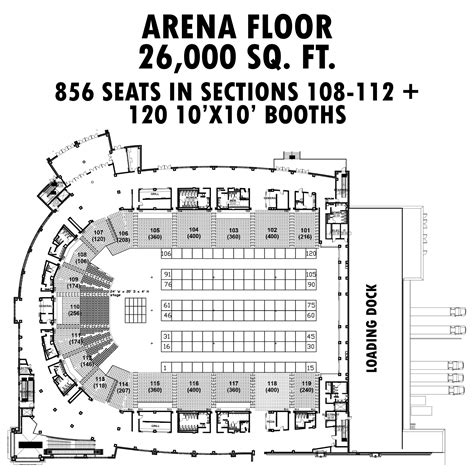 Venue Layout - Cross Insurance Center