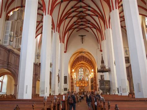 Thomaskirche Leipzig editorial stock image. Image of remains - 41805624