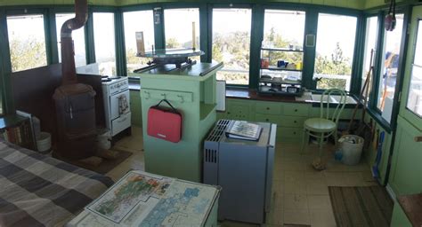 777 Interior view of the Tahquitz Peak Fire Lookout Tower | Flickr