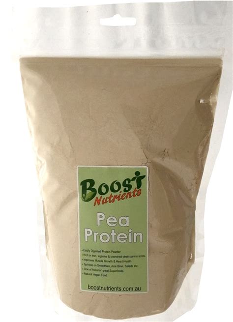 Pea Protein - Isolate 80% 500g - Boost Nutrients - Food Blog