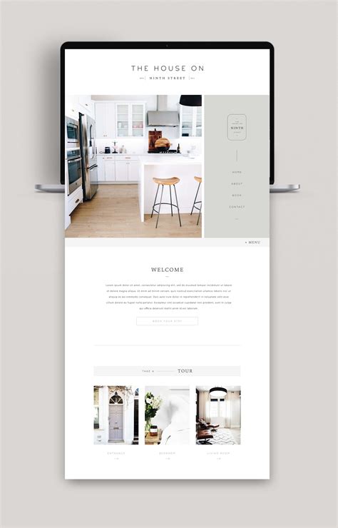 Minimalist Branding and Website Design Inspiration