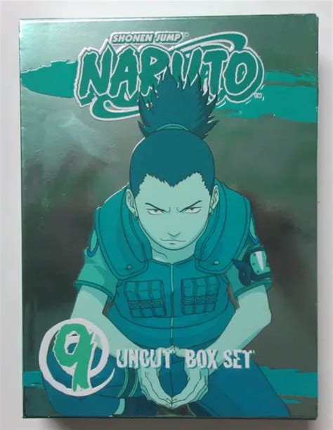 NARUTO UNCUT BOX Set DVD Volume 9 Storyboard Anime Series Shonen Jump Viz Manga $17.00 - PicClick
