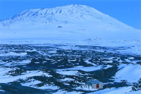 Sir Ernest Shackleton’s Expedition Hut, view from distance, 2002 — Google Arts & Culture