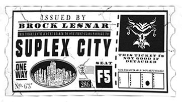 Brock Lesnar Suplex City Logo Cutout Version 1 by ChrisNeville85 on ...