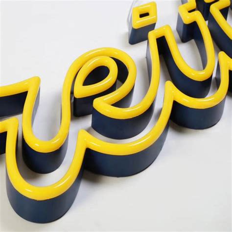 Neon Letter Signs - Etimeau