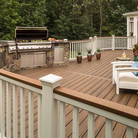 Composite Deck Railing, Deck Railings, Decks Backyard, Outdoor Deck ...