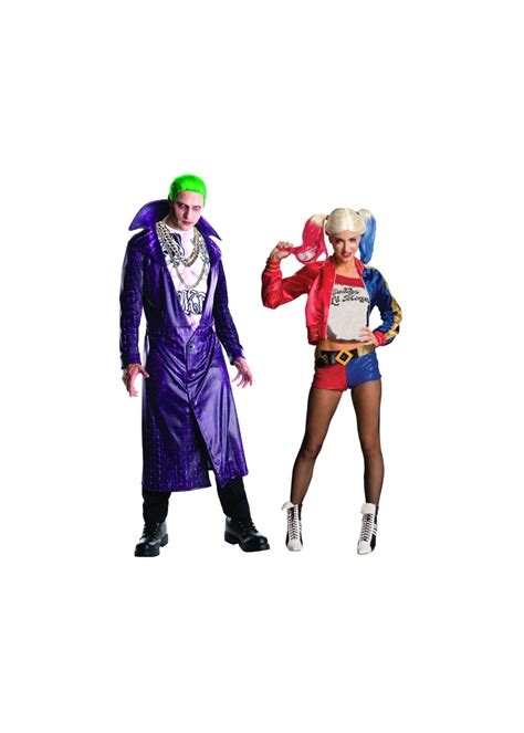 Suicide Squad Joker and Harley Quinn Couples Costume - Couples Costume