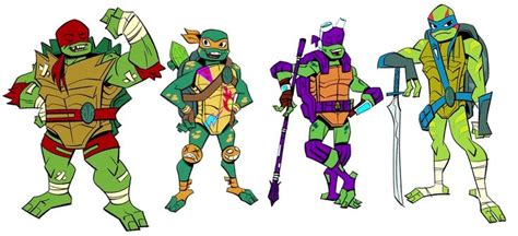 Rise of the Teenage Mutant Ninja Turtles (TV series)/Concept Art ...