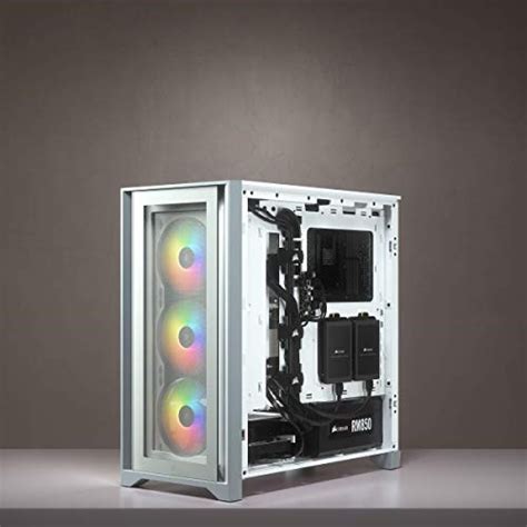 Corsair iCUE 4000X White Case - Specs, Compare Prices | Pangoly