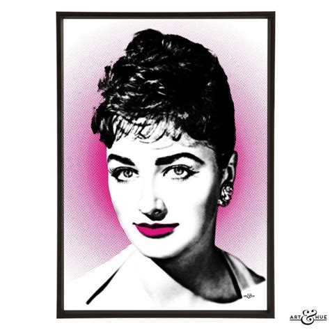 Jackie Portrait - Stylish Pop Art of Jackie Collins by Art & Hue | Art ...