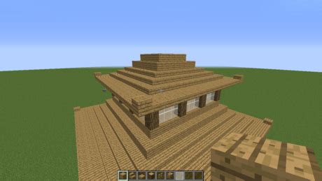 Minecraft Pagoda Blueprints