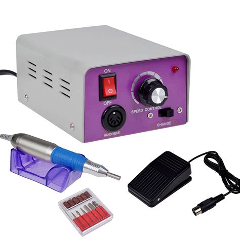 CO-Z Electric Nail Drill Machine, Professional 25000RPM Acrylic Nail File Drill Manicure, Nail ...