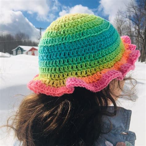 PDF Digital Download Crochet Bucket Hat Pattern | Etsy