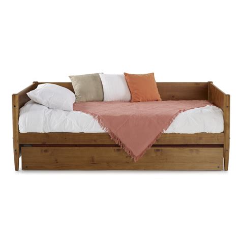 AllModern Grady Twin Solid Wood Daybed with Trundle & Reviews | Wayfair