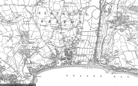 Historic Ordnance Survey Map of Seaton, 1903 - Francis Frith