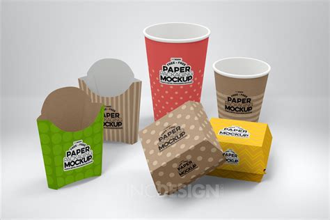 FREE Fast Food Packaging Mockup - UPDATED :: Behance