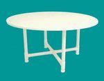 Fiberglass Outdoor Tables and Bars with PVC Bases - PIPEFINEPATIOFURNITURE