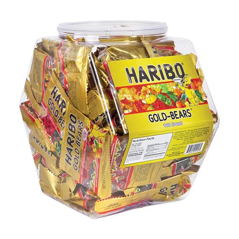 Haribo Gold-Bears Gummi Bears - Bulk Display Tub