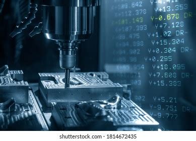 Abstract Scene Cnc Milling Machine G-code Stock Photo 1814672435 | Shutterstock