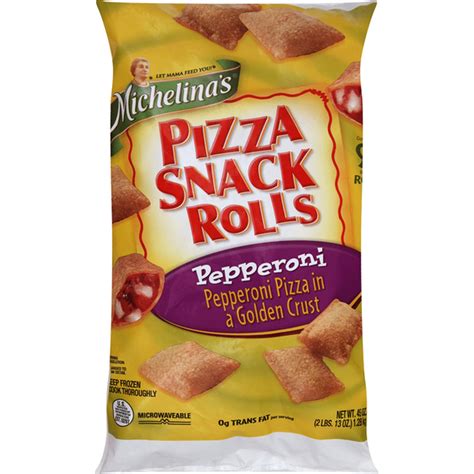 Michelina's Pizza Snack Rolls, Pepperoni (45 oz) - Instacart