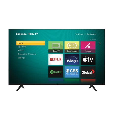 Hisense 50" 4K Roku TV (50R61G) | Walmart Canada